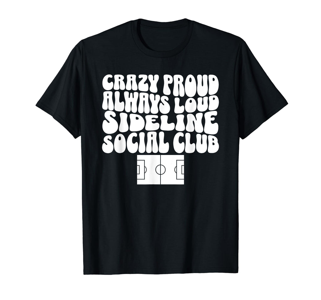 Sideline Social Club Soccer Field Soccer T-Shirt - Minimalist Print Unisex - T-Shirt, Sweatshirt, Hoodie