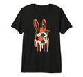 Soccer Easter Bunny Street Art Drip T-Shirt - Minimalist Print Men Women - T-Shirt, Sweatshirt, Hoodie
