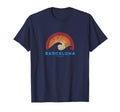 Barcelona Spain Espana Surf Beach Vibe T-Shirt - Custom Art Print Unisex - T-Shirt, Sweatshirt, Hoodie
