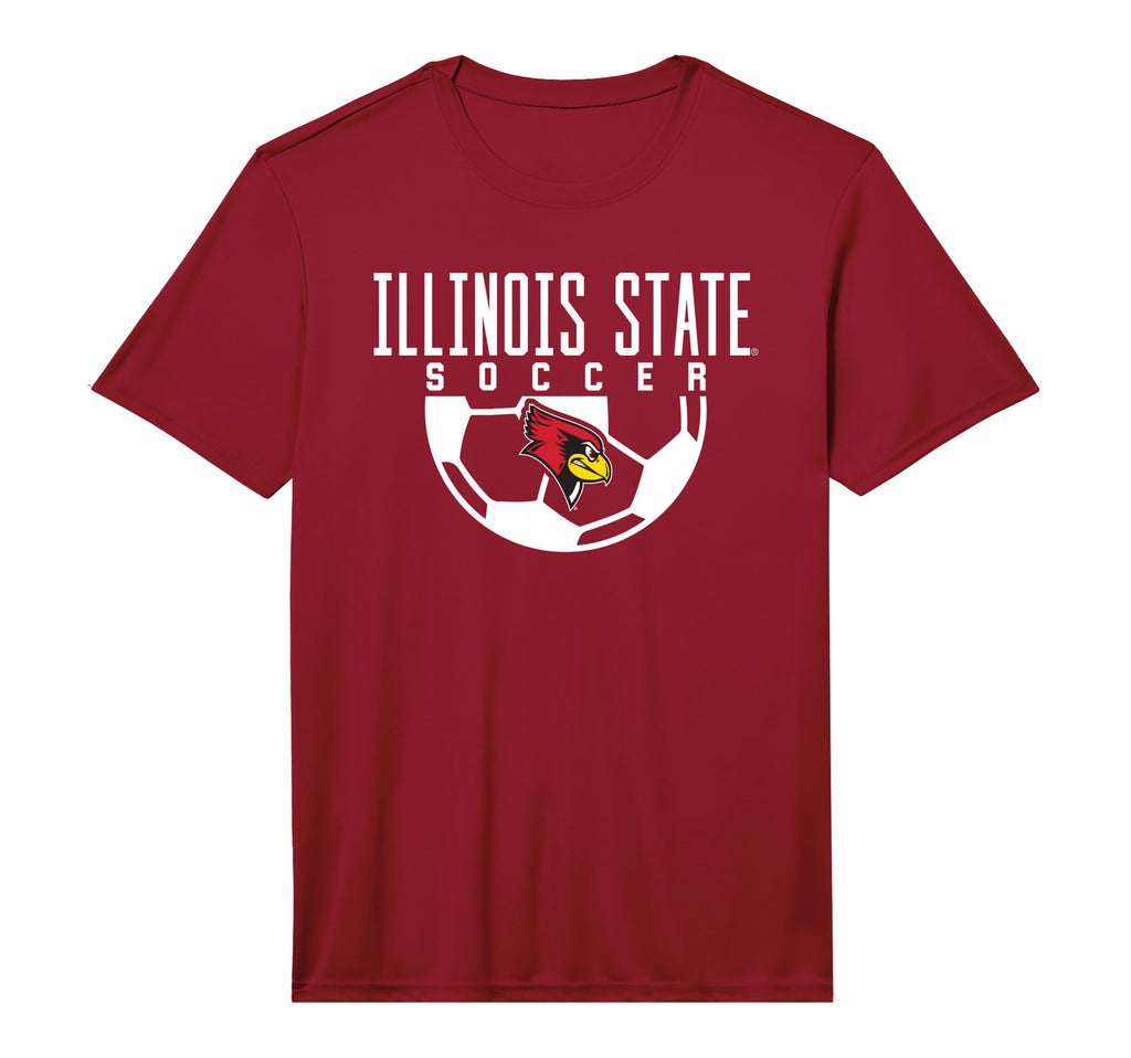 Illinois State University Redbirds Soccer T-Shirt - Novelty Apparel Unisex - T-Shirt, Sweatshirt, Hoodie
