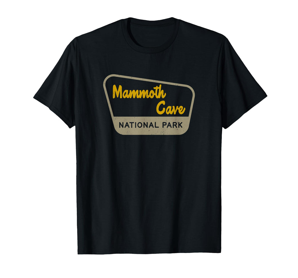 Mammoth Cave National Park Two Tone Sign T-Shirt - Trendy Graphic Unisex - T-Shirt, Sweatshirt, Hoodie