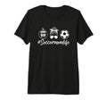 Mom Soccer Mom Life Coffee Messy Bun T-Shirt - Streetwear Style for Adults - T-Shirt, Sweatshirt, Hoodie