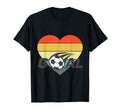 Soccer And Heart T-Shirt - Trendy Graphic Unisex - T-Shirt, Sweatshirt, Hoodie