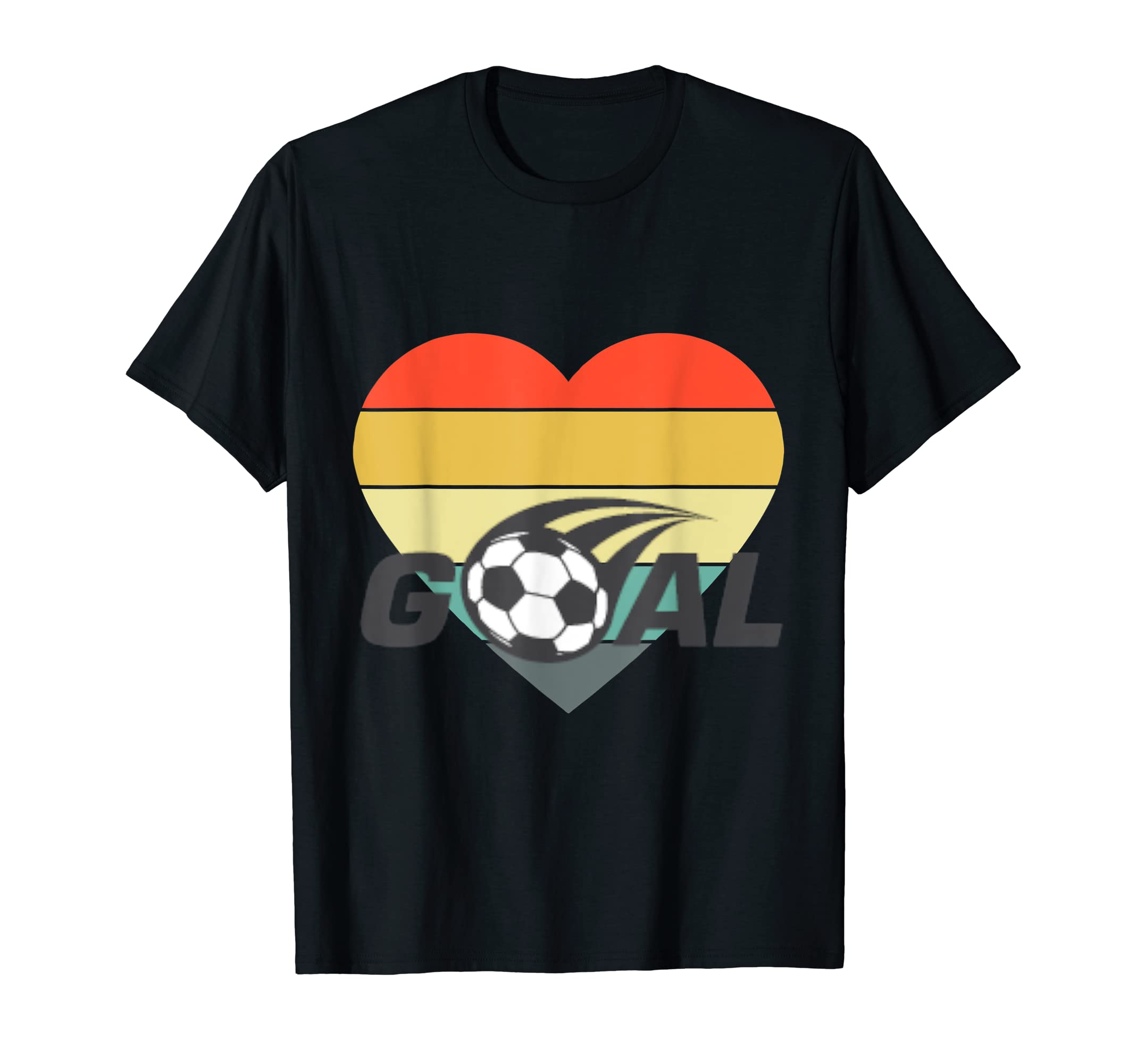 Soccer And Heart T-Shirt - Streetwear Style Unisex - T-Shirt, Sweatshirt, Hoodie