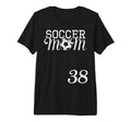 Soccer Mom Jersey Number 38 Favorite T-Shirt - Novelty Apparel Unisex - T-Shirt, Sweatshirt, Hoodie