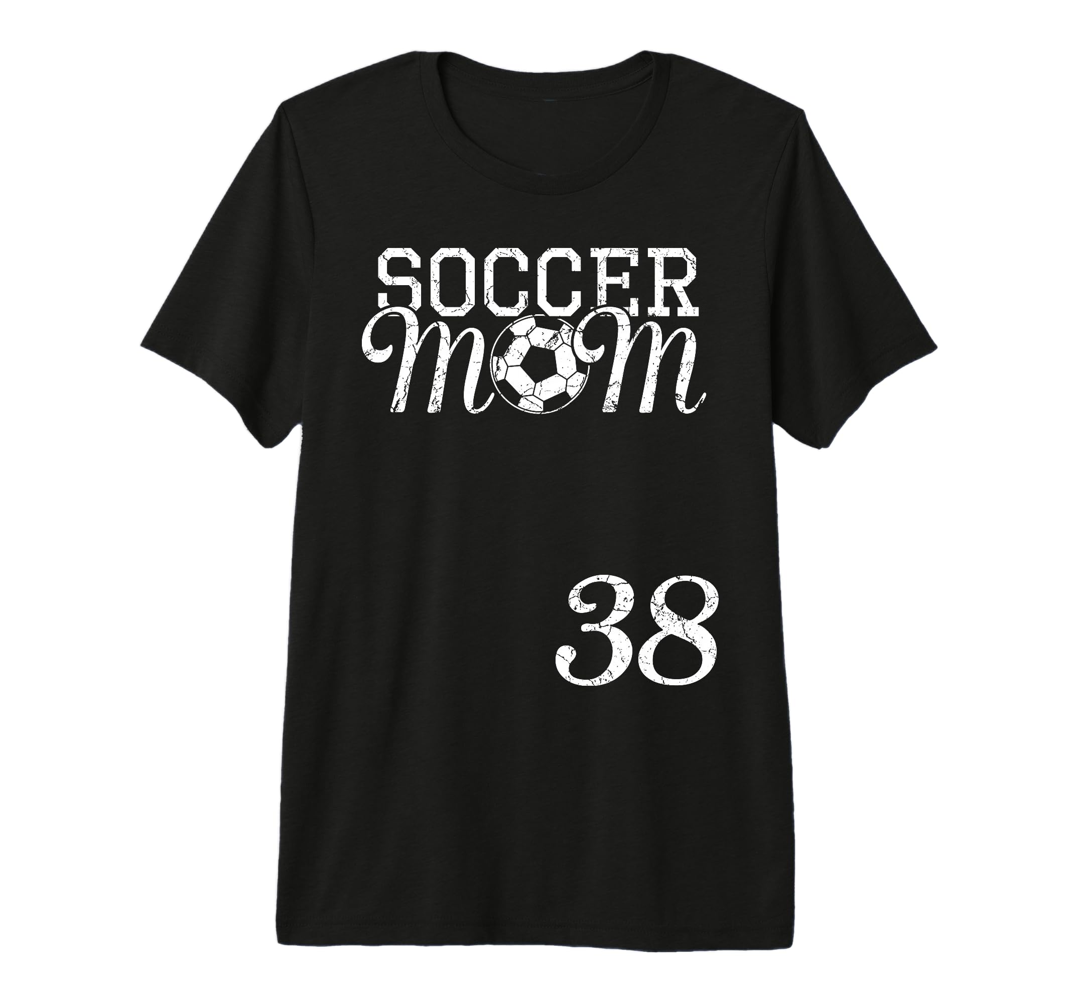 Soccer Mom Jersey Number 38 Favorite T-Shirt - Novelty Apparel Unisex - T-Shirt, Sweatshirt, Hoodie