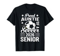 Proud Auntie Soccer Senior 2026 T-Shirt - Aesthetic Graphic Unisex - T-Shirt, Sweatshirt, Hoodie