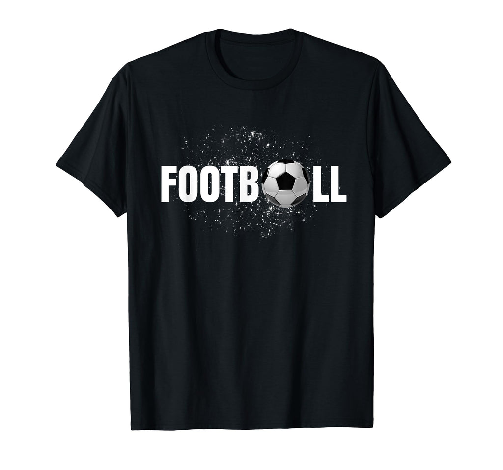 Soccer Football Ball Black And T-Shirt - Aesthetic Graphic for Adults - T-Shirt, Sweatshirt, Hoodie