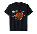 Funny Turkey Soccer Thanksgiving Teens T-Shirt - Novelty Apparel Men Women - T-Shirt, Sweatshirt, Hoodie