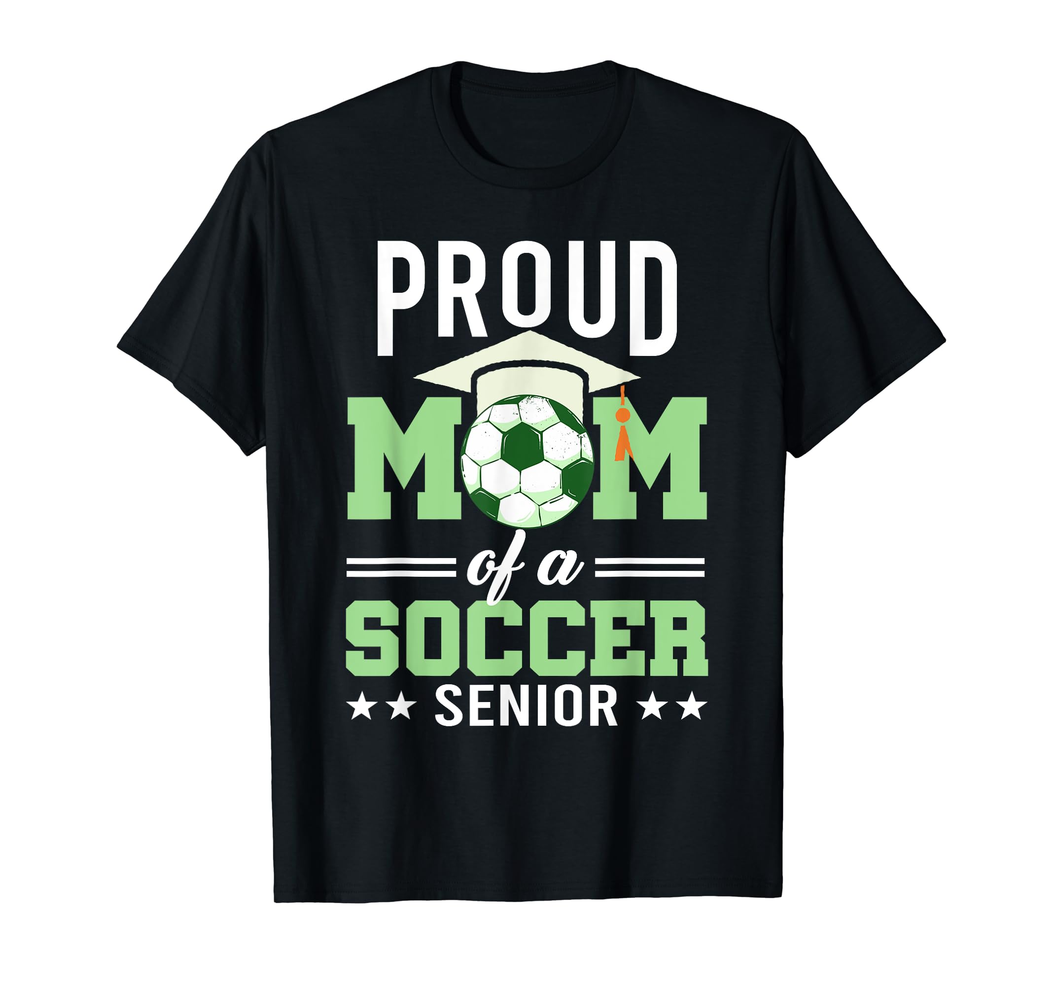Proud Mom Soccer Senior Soccer Players T-Shirt - Minimalist Print Unisex - T-Shirt, Sweatshirt, Hoodie