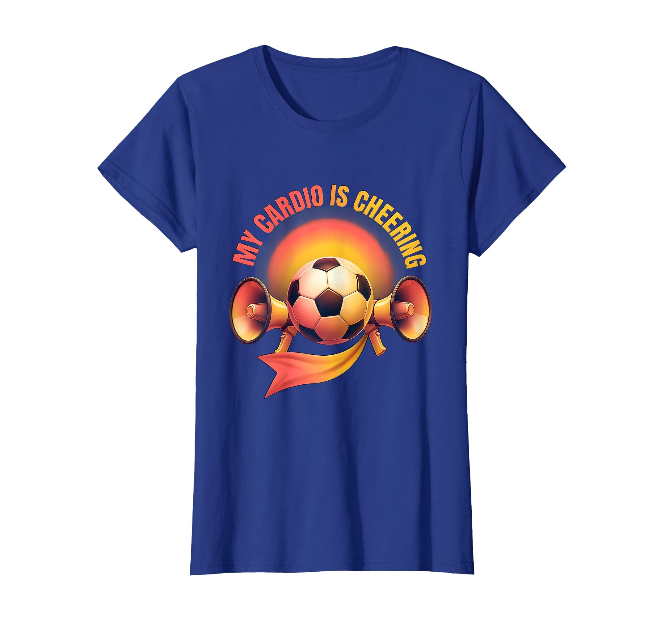 My Cardio Is Cheering Soccer Mom T-Shirt - Novelty Apparel Unisex - T-Shirt, Sweatshirt, Hoodie
