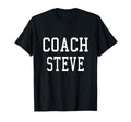 Coach Steve Custom Football Soccer T-Shirt - Unique Graphic for Adults - T-Shirt, Sweatshirt, Hoodie