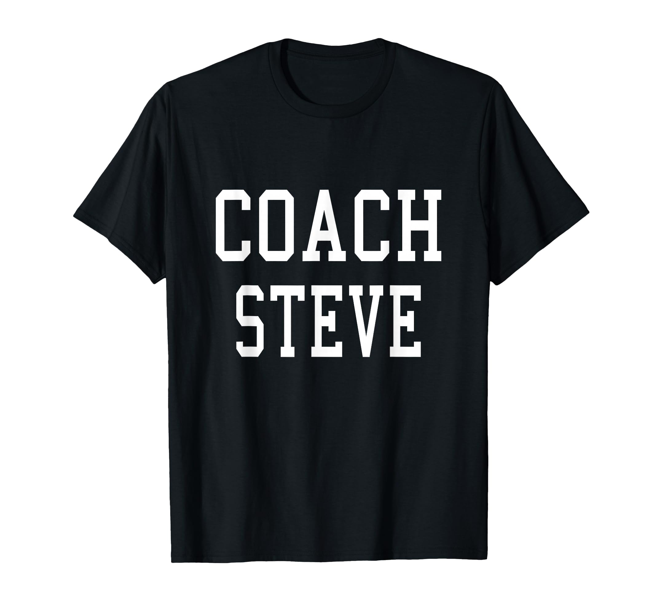 Coach Steve Custom Football Soccer T-Shirt - Unique Graphic for Adults - T-Shirt, Sweatshirt, Hoodie