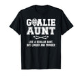 Hockey Goalie Aunt Definition Hockey T-Shirt - Minimalist Print Unisex - T-Shirt, Sweatshirt, Hoodie