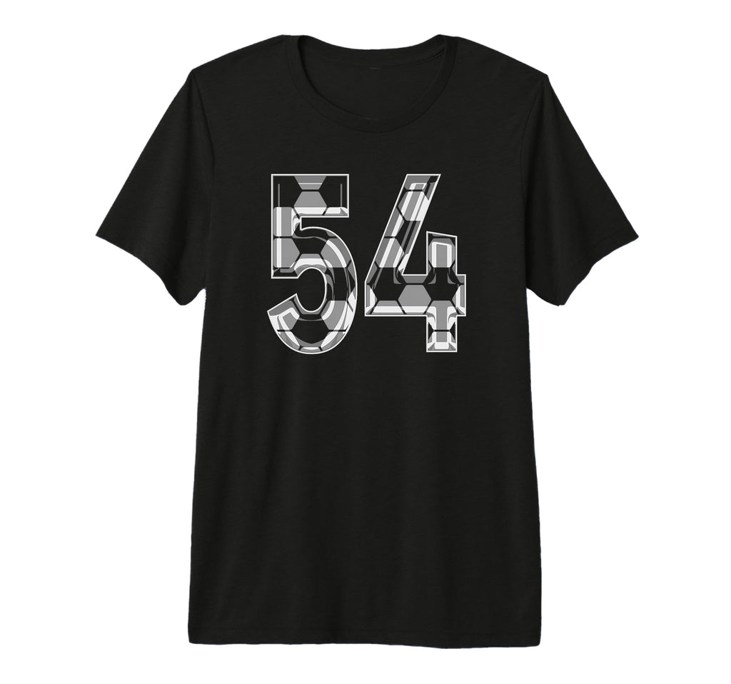 Soccer Number 54 Favorite Player 54 T-Shirt - Fun Novelty Design Men Women - T-Shirt, Sweatshirt, Hoodie