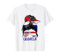 Croatian Croatian Proud Croatia Flag T-Shirt - Fun Novelty Design Unisex - T-Shirt, Sweatshirt, Hoodie