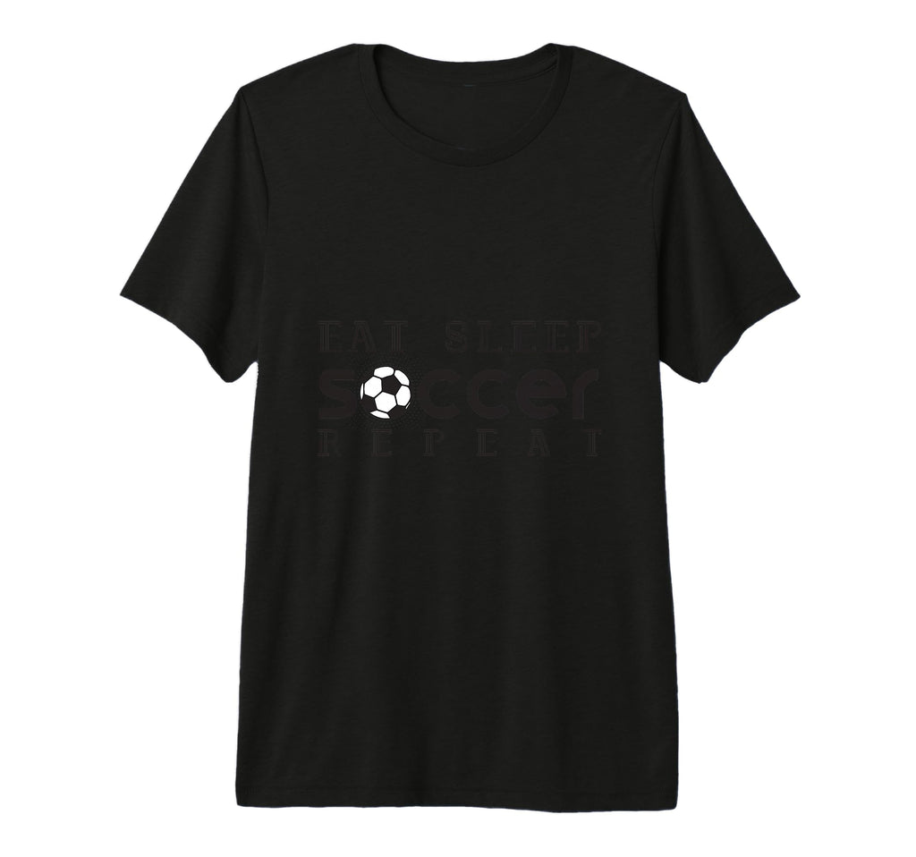 Eat Sleep Soccer Repeat Goalkeeper T-Shirt - Novelty Apparel for Adults - T-Shirt, Sweatshirt, Hoodie