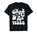 Groovy Soccer Game Day Vibes Game T-Shirt - Minimalist Print for Adults - T-Shirt, Sweatshirt, Hoodie