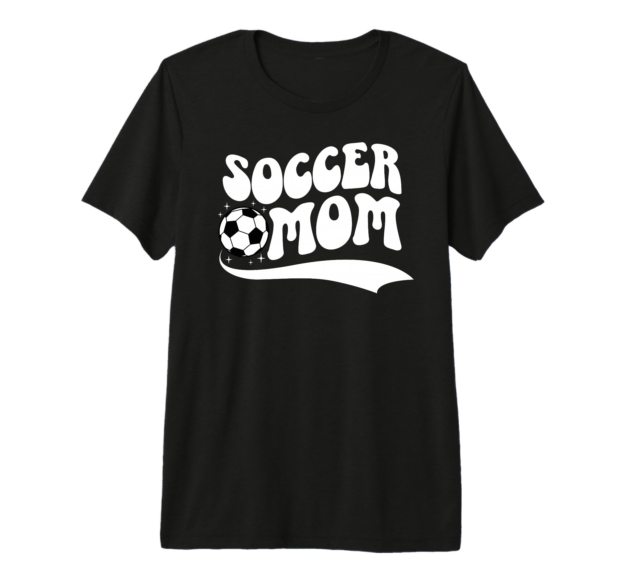 Soccer Mom Soccer Player Mother Groovy T-Shirt - Novelty Apparel Men Women - T-Shirt, Sweatshirt, Hoodie