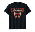 Soccer Mama Bow Funny Game Day Sports T-Shirt - Graphic Print Men Women - T-Shirt, Sweatshirt, Hoodie