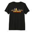San Diego 8 Bit Video Arcade Gamer T-Shirt - Fun Novelty Design for Adults - T-Shirt, Sweatshirt, Hoodie