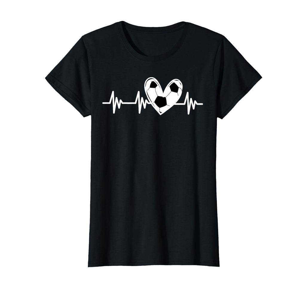 Heartbeat Soccer Lover Tween Teen T-Shirt - Novelty Apparel Men Women - T-Shirt, Sweatshirt, Hoodie