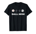 Ball Mom Soccer Baseball Mother Busy T-Shirt - Streetwear Style for Adults - T-Shirt, Sweatshirt, Hoodie