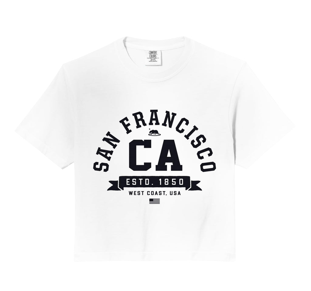 San Francisco College Sports Sweatshirt - Fun Novelty Design Men Women - T-Shirt, Sweatshirt, Hoodie