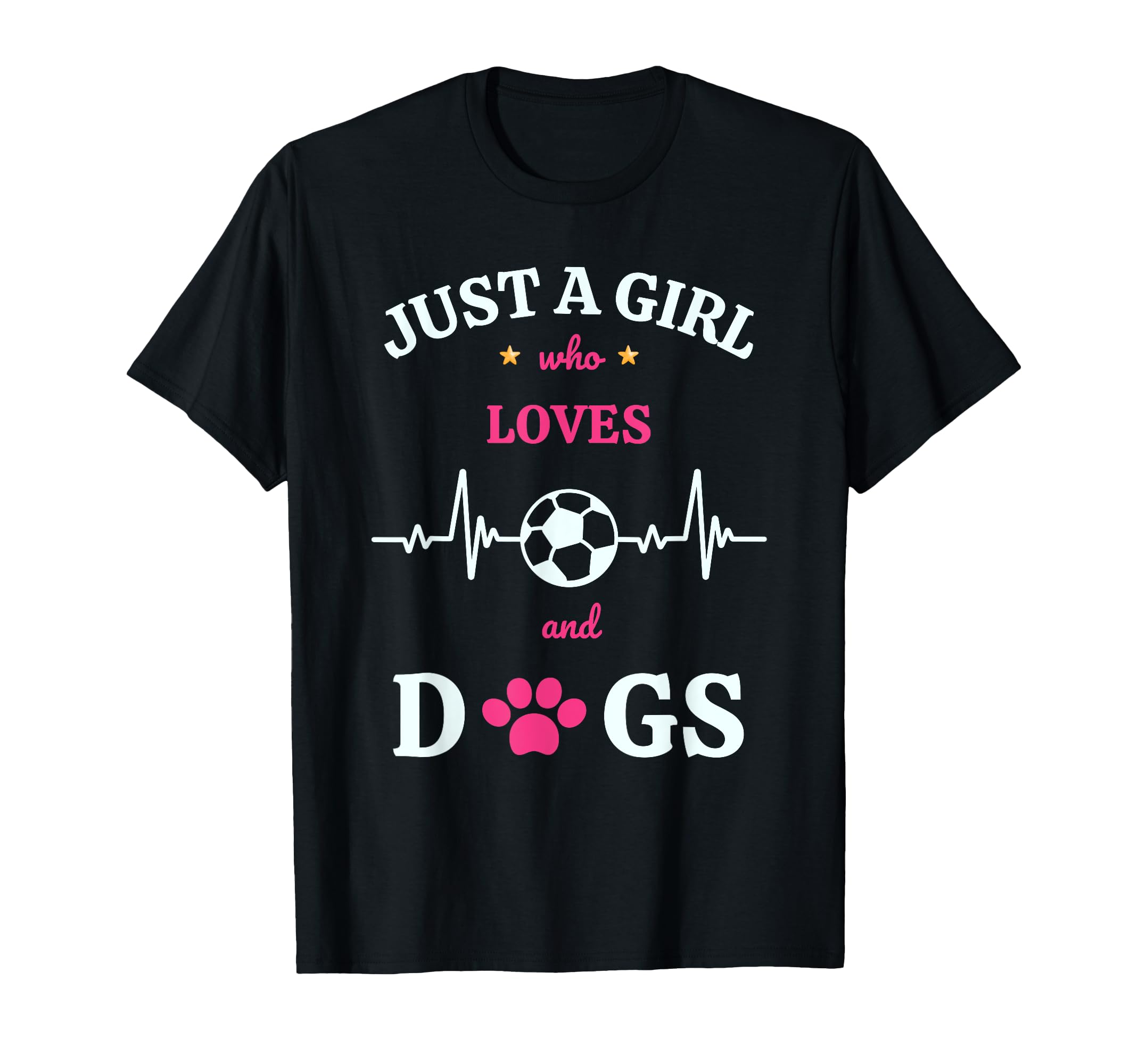 Just Who Loves Dogs And Soccer Gift T-Shirt - Streetwear Style for Adults - T-Shirt, Sweatshirt, Hoodie
