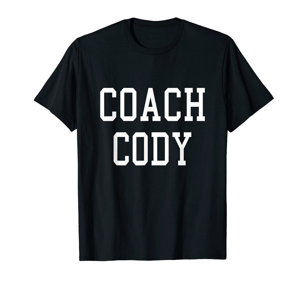 Coach Cody Custom Football Soccer T-Shirt - Minimalist Print for Adults - T-Shirt, Sweatshirt, Hoodie