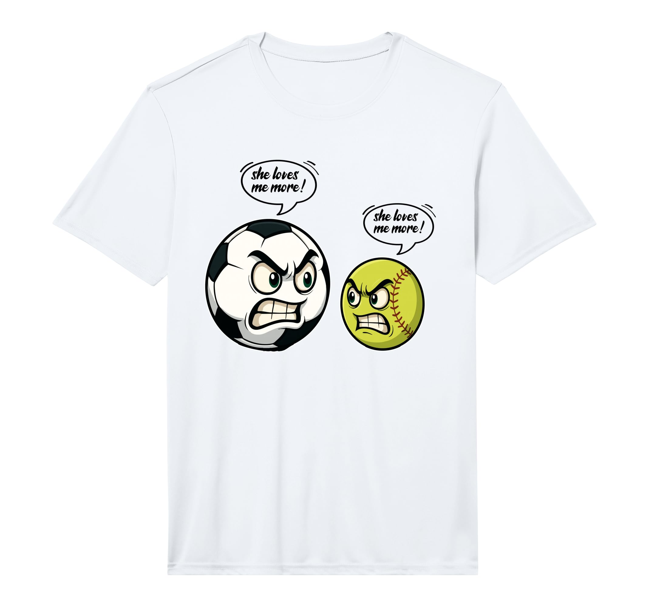 Mens Funny Softball Soccer Daughter She T-Shirt - Unique Graphic Unisex - T-Shirt, Sweatshirt, Hoodie