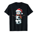 Soccer Balls Snowman T-Shirt - Streetwear Style Men Women - T-Shirt, Sweatshirt, Hoodie
