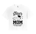 2027 Senior Soccer Mom Proud Family Hoodie - Minimalist Print Unisex - T-Shirt, Sweatshirt, Hoodie
