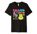 Rolling Into 8 Year Old 8Th Roller T-Shirt - Fun Novelty Design Unisex - T-Shirt, Sweatshirt, Hoodie