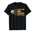 Mens Motivational Goals I Am Goals T-Shirt - Unique Graphic for Adults - T-Shirt, Sweatshirt, Hoodie