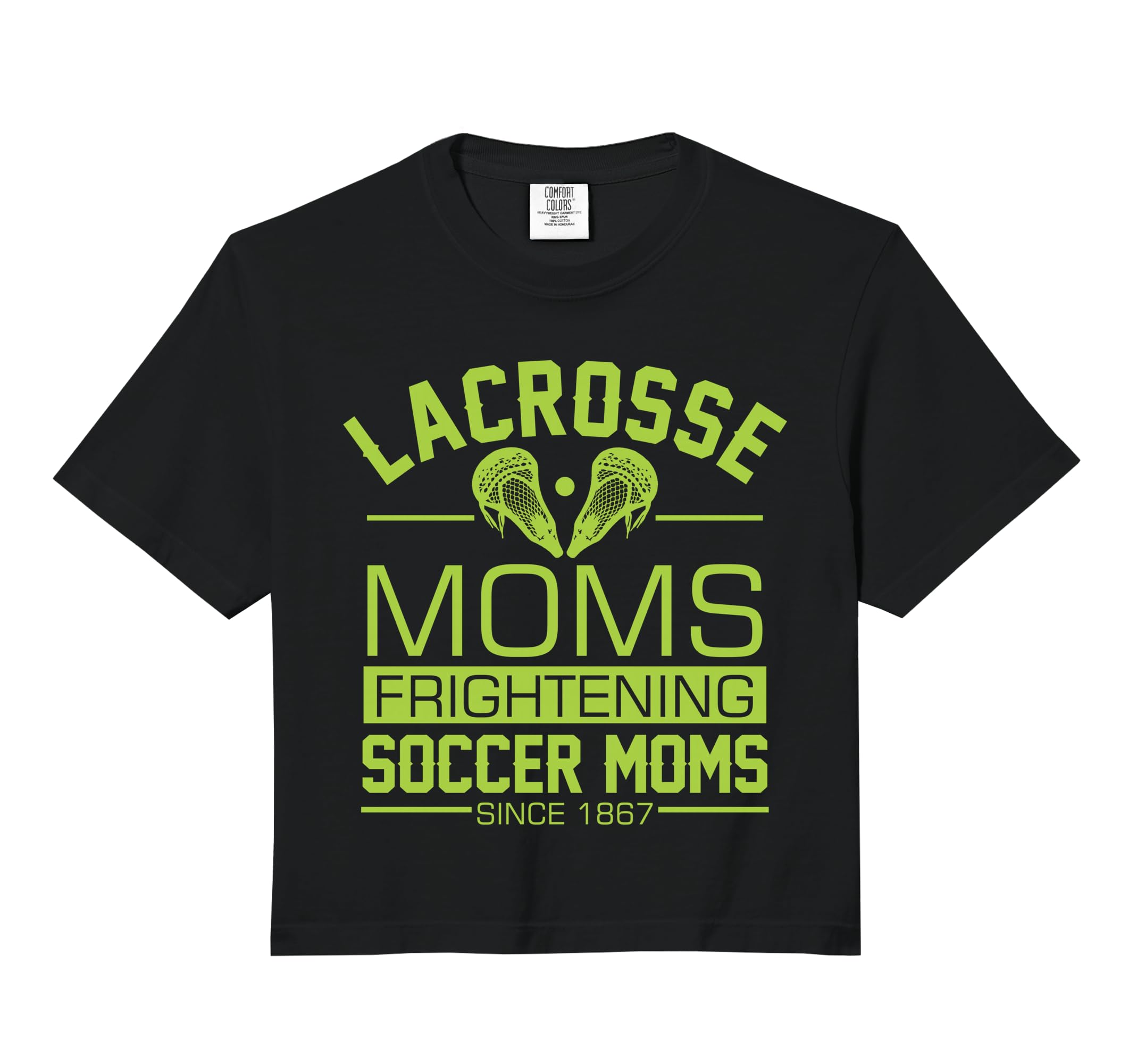 Lacrosse Moms Frightening Soccer Sweatshirt - Aesthetic Graphic for Adults - T-Shirt, Sweatshirt, Hoodie
