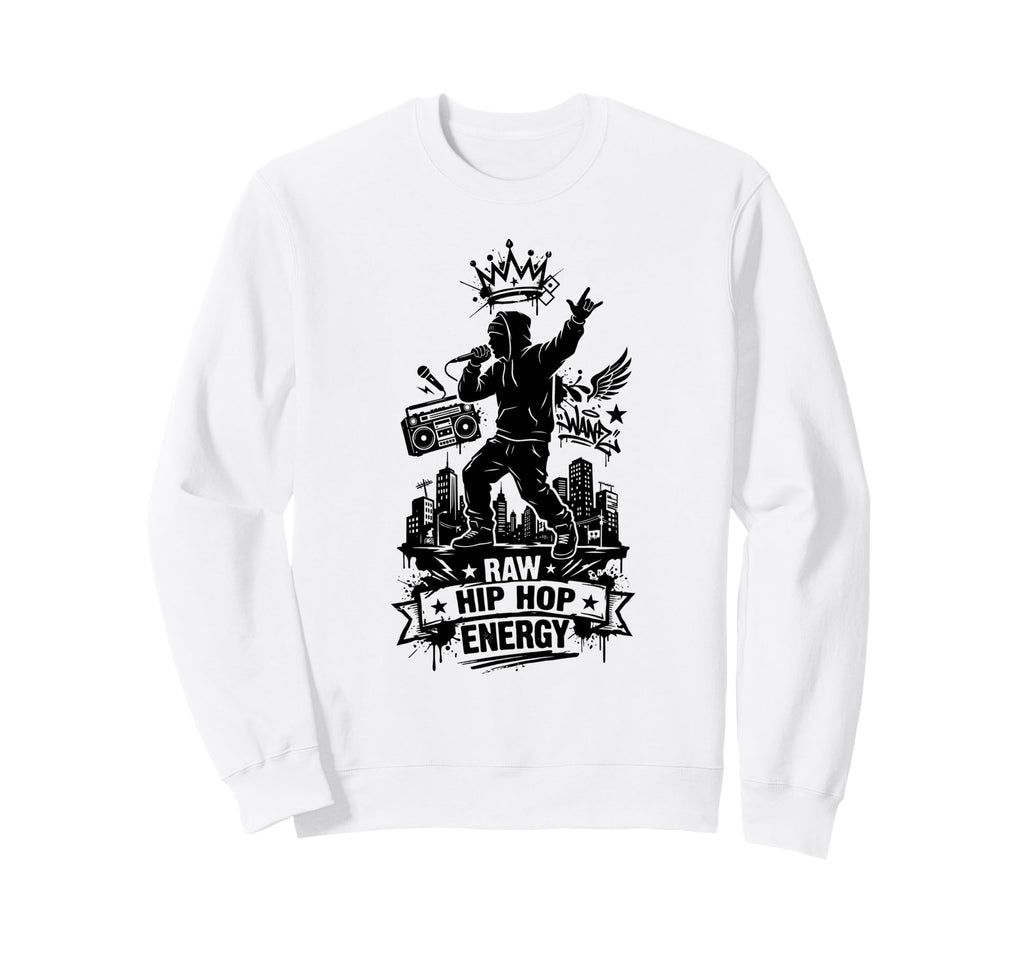 New Hip Hop Rapper Tees Old School Sweatshirt - Custom Art Print Unisex - T-Shirt, Sweatshirt, Hoodie