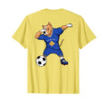 Dabbing Pitbull Kosovo Soccer T-Shirt - Casual Everyday Wear Men Women - T-Shirt, Sweatshirt, Hoodie