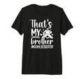 Proud Hockey Goalie Sister Hockey T-Shirt - Minimalist Print Unisex - T-Shirt, Sweatshirt, Hoodie