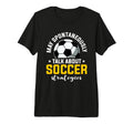 Coaching Soccer Dad Coach Soccer T-Shirt - Minimalist Print for Adults - T-Shirt, Sweatshirt, Hoodie