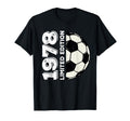 1978 47Th Birthday Soccer Lovers T-Shirt - Minimalist Print Unisex - T-Shirt, Sweatshirt, Hoodie