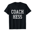 Coach Hess Custom Football T-Shirt - Casual Everyday Wear for Adults - T-Shirt, Sweatshirt, Hoodie