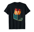 Matches Box Costume Matchbook Lovers T-Shirt - Aesthetic Graphic for Adults - T-Shirt, Sweatshirt, Hoodie