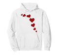 Valentine Hearts Hoodie - Graphic Print for Adults - T-Shirt, Sweatshirt, Hoodie