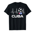 Cuba Soccer Jersey Cuban Football T-Shirt - Minimalist Print for Adults - T-Shirt, Sweatshirt, Hoodie