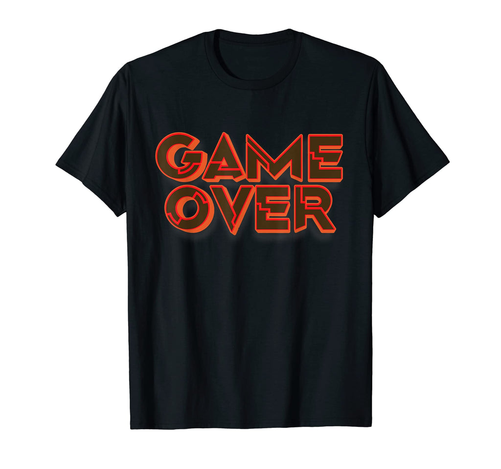 Game Over Video Games Gaming Gift T-Shirt - Novelty Apparel Men Women - T-Shirt, Sweatshirt, Hoodie