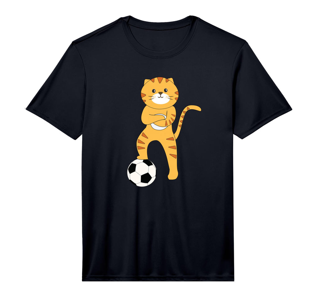 Tiger Soccer Player Big Cats Wildlife T-Shirt - Aesthetic Graphic Unisex - T-Shirt, Sweatshirt, Hoodie