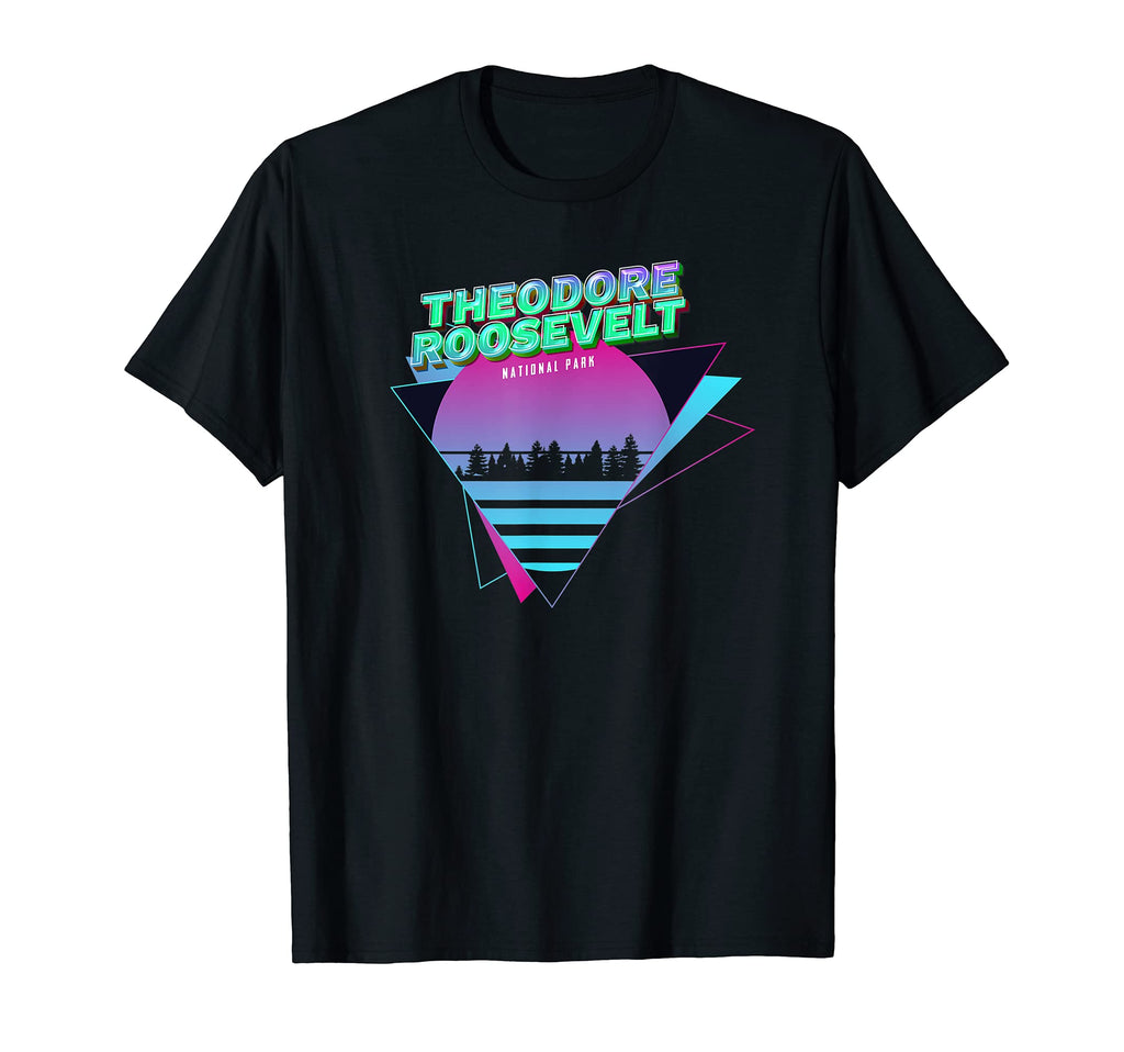 Vaporwave Theodore Roosevelt T-Shirt - Casual Everyday Wear Men Women - T-Shirt, Sweatshirt, Hoodie