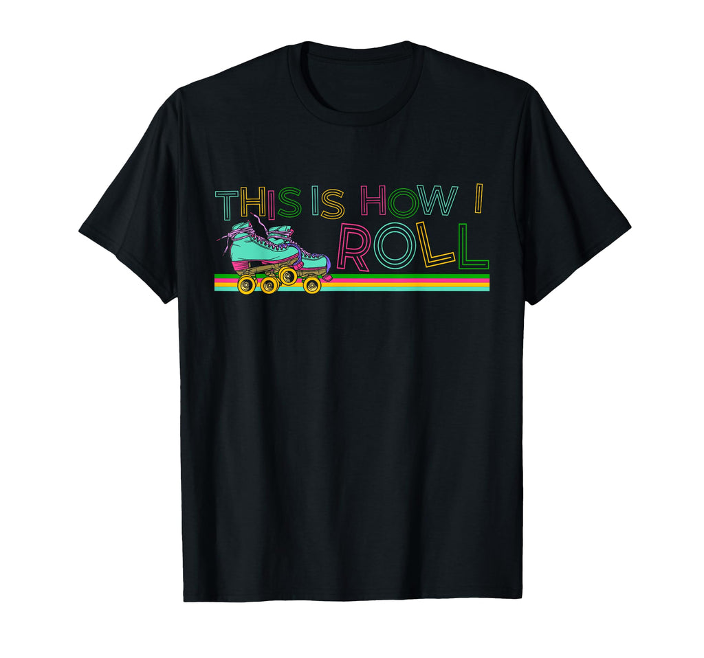 Roller Skating Skate 1970S This Is T-Shirt - Minimalist Print Men Women - T-Shirt, Sweatshirt, Hoodie