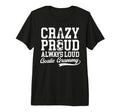 Crazy Proud Soccer Goalie Grammy T-Shirt - Casual Everyday Wear Unisex - T-Shirt, Sweatshirt, Hoodie